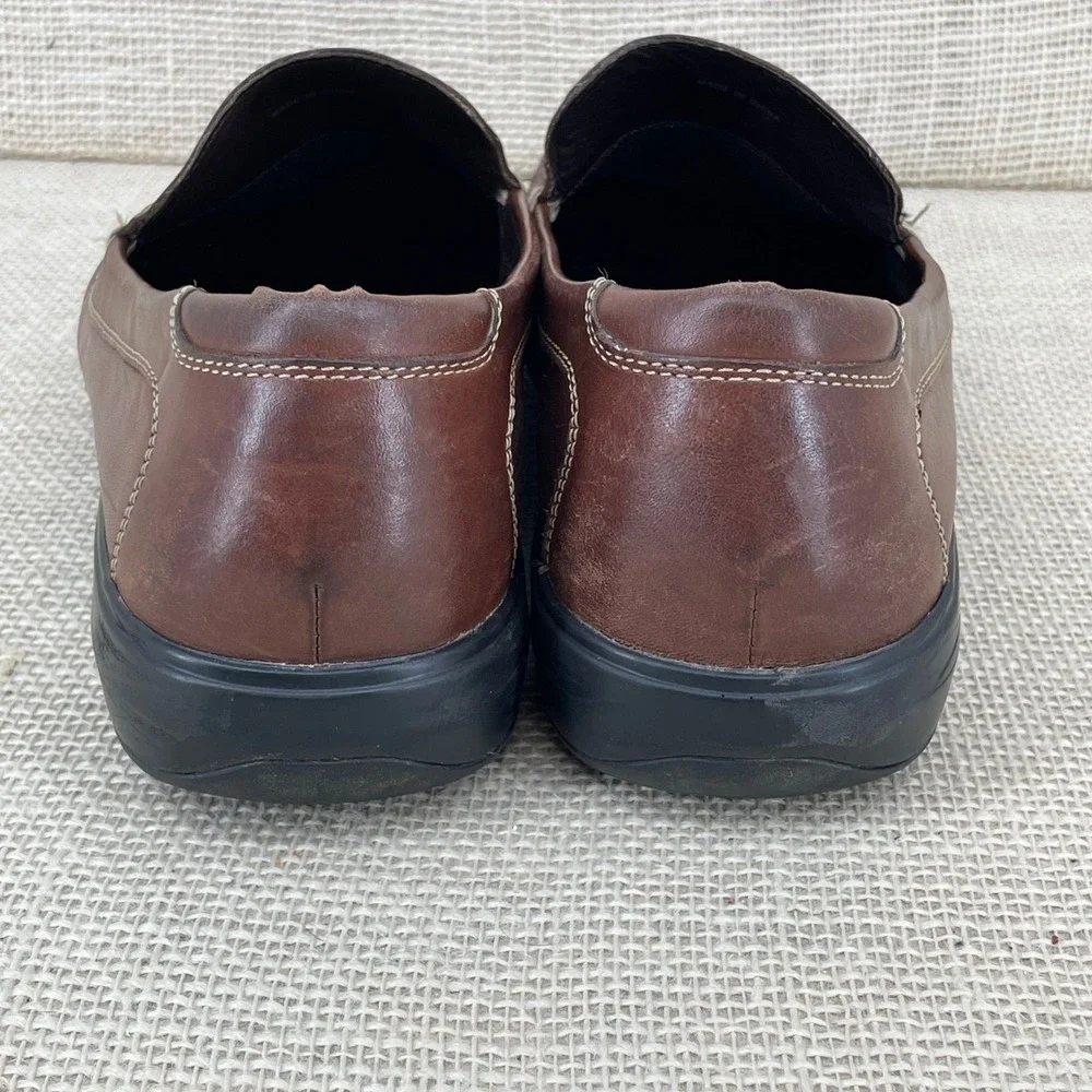 Cole‎ Haan Grant Escape Mens Brown Leather Loafers Drivers Shoes C11404 Size 10M